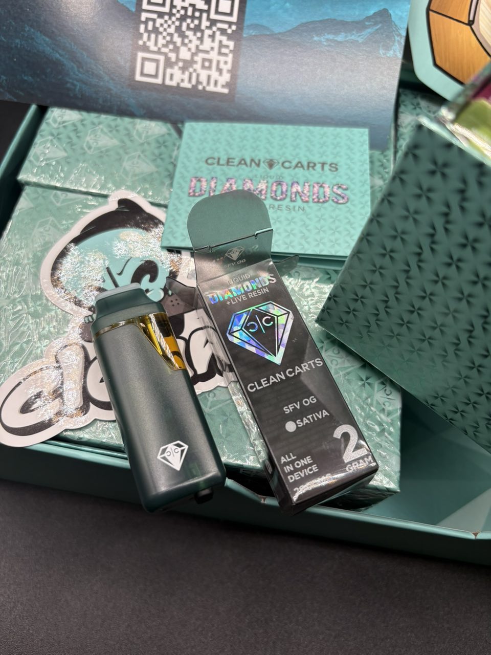 Clean Carts 2G Disposable – Tiffany Blue Edition – Bild 7