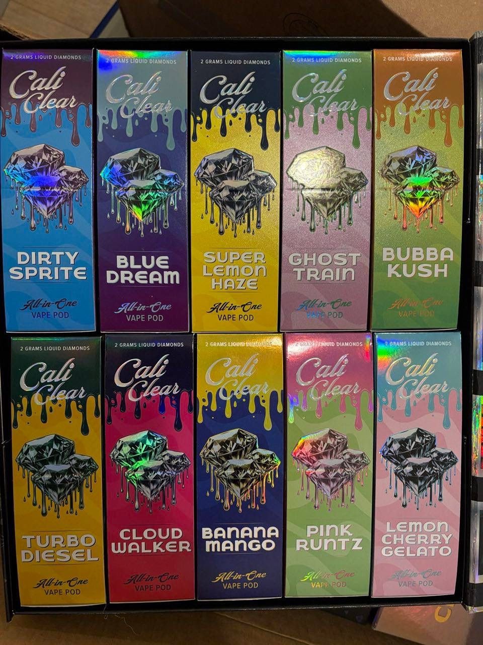 Cali Clear 2G Disposable Vapes – Liquid Diamonds Cali Clear 2G Disposable
