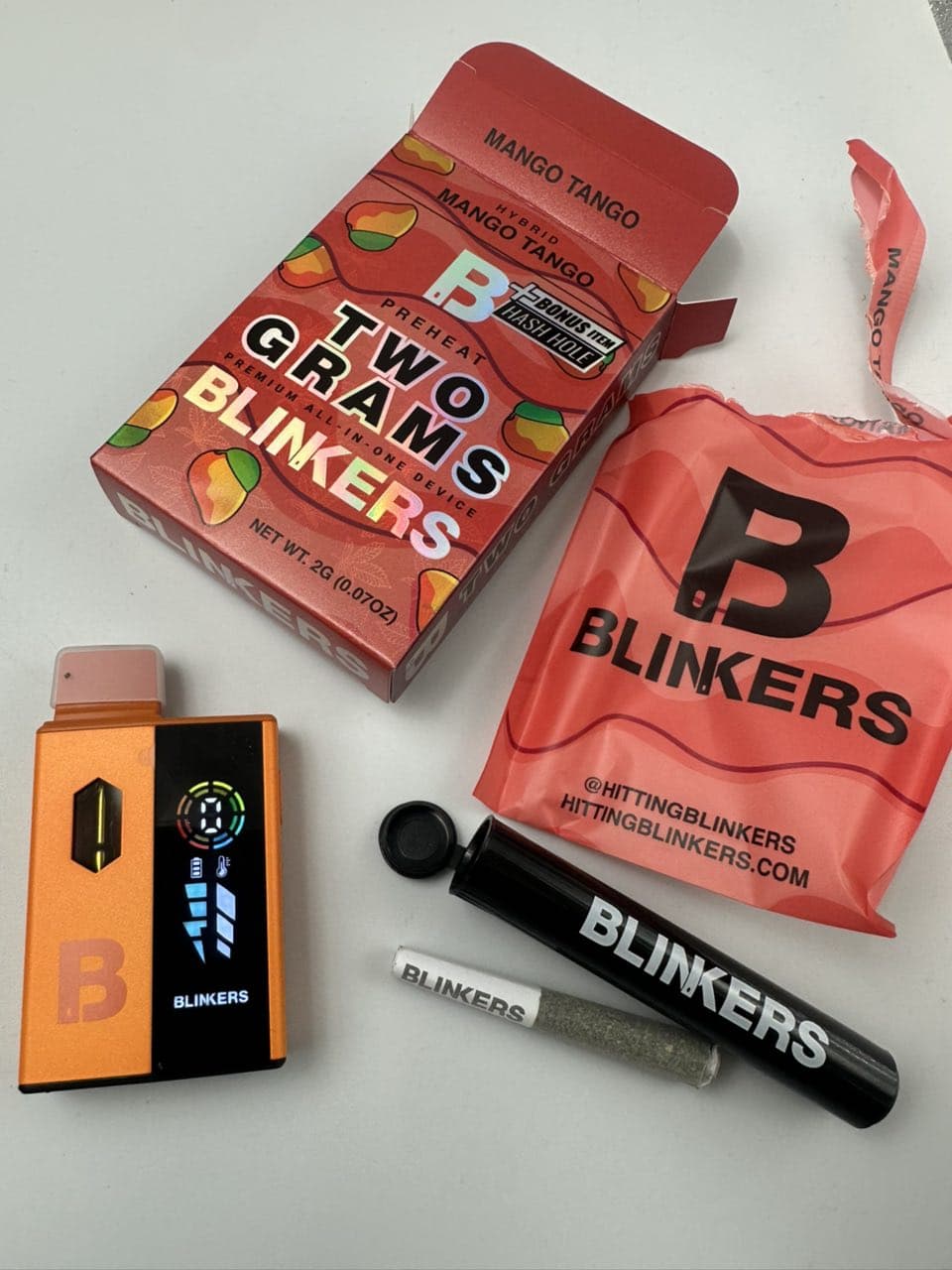 Blinkers 2G Disposable With Hash Hole – Bild 6