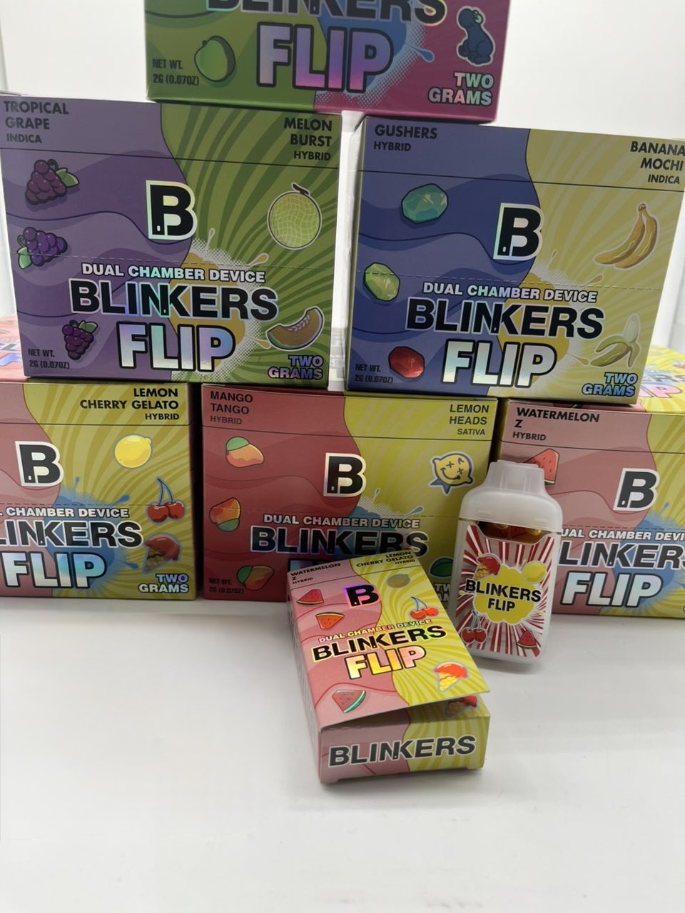 Blinkers Flip Dual Chamber 2G Disposables – Dual Flavors – Bild 10