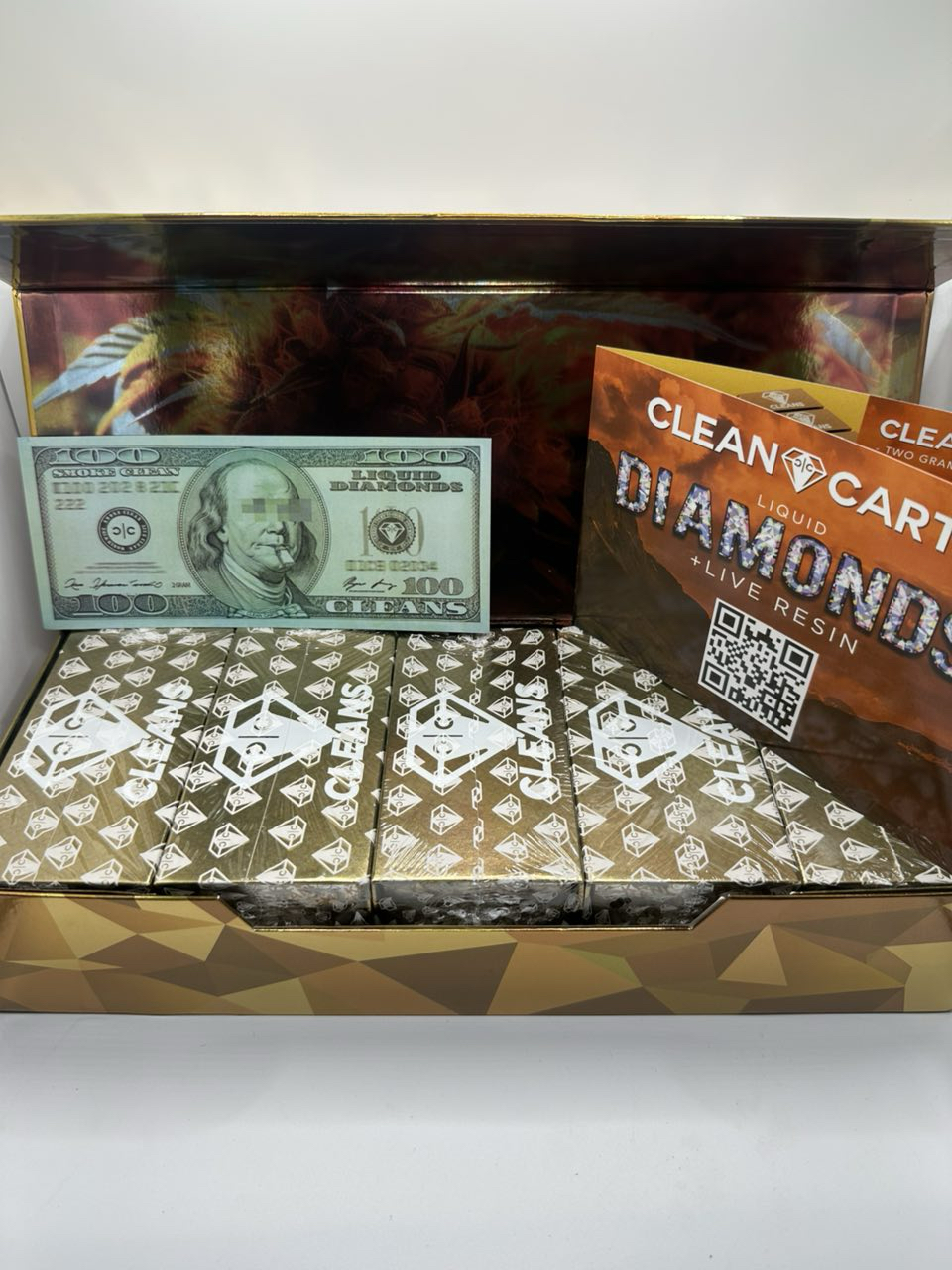 Clean Carts 2G Disposable Vapes – Gold Casino Edition – Bild 8