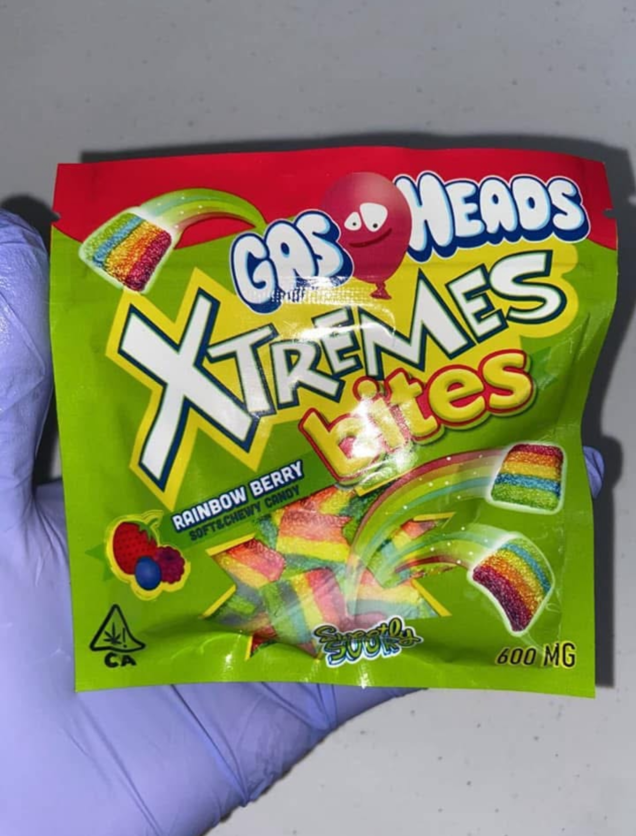 Gas Heads Xtreme Bites 600mg