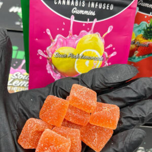 Lime Live Resin Gummies 100MG