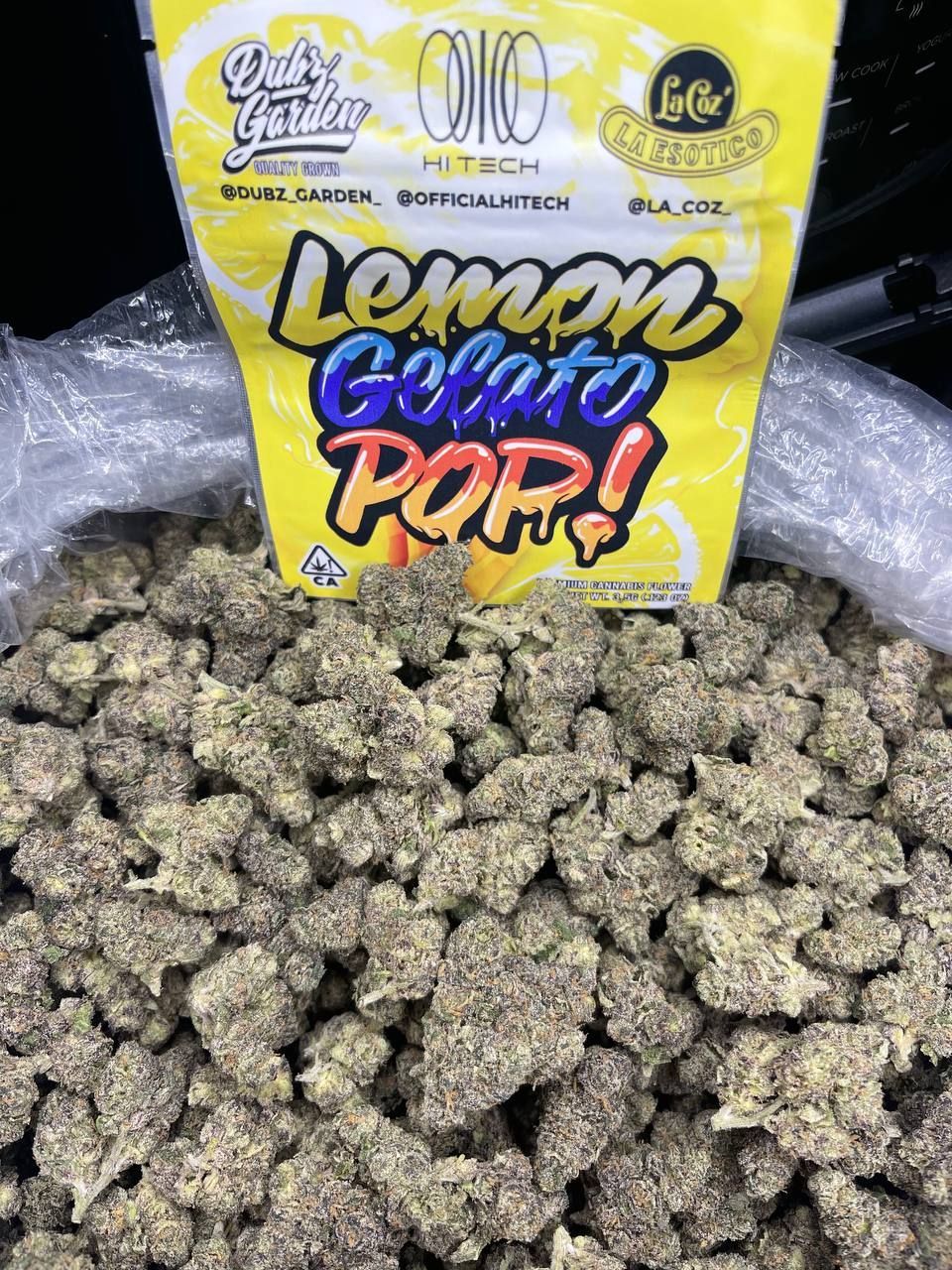 Lemon Gelato Pop strain