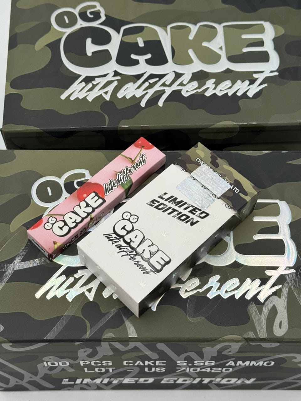 OG Cake She Hits Different 2G Disposable – Army Edition – Bild 7
