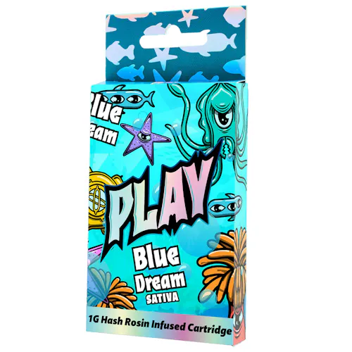Play 1G Hash Rosin Infused Distillate Cartridge 1 Play 1G Hash Rosin