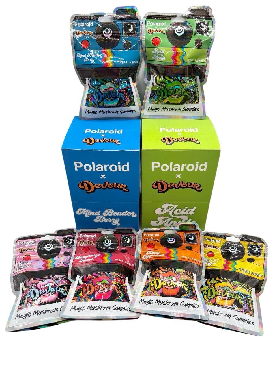 Polaroid x Devour Gummies