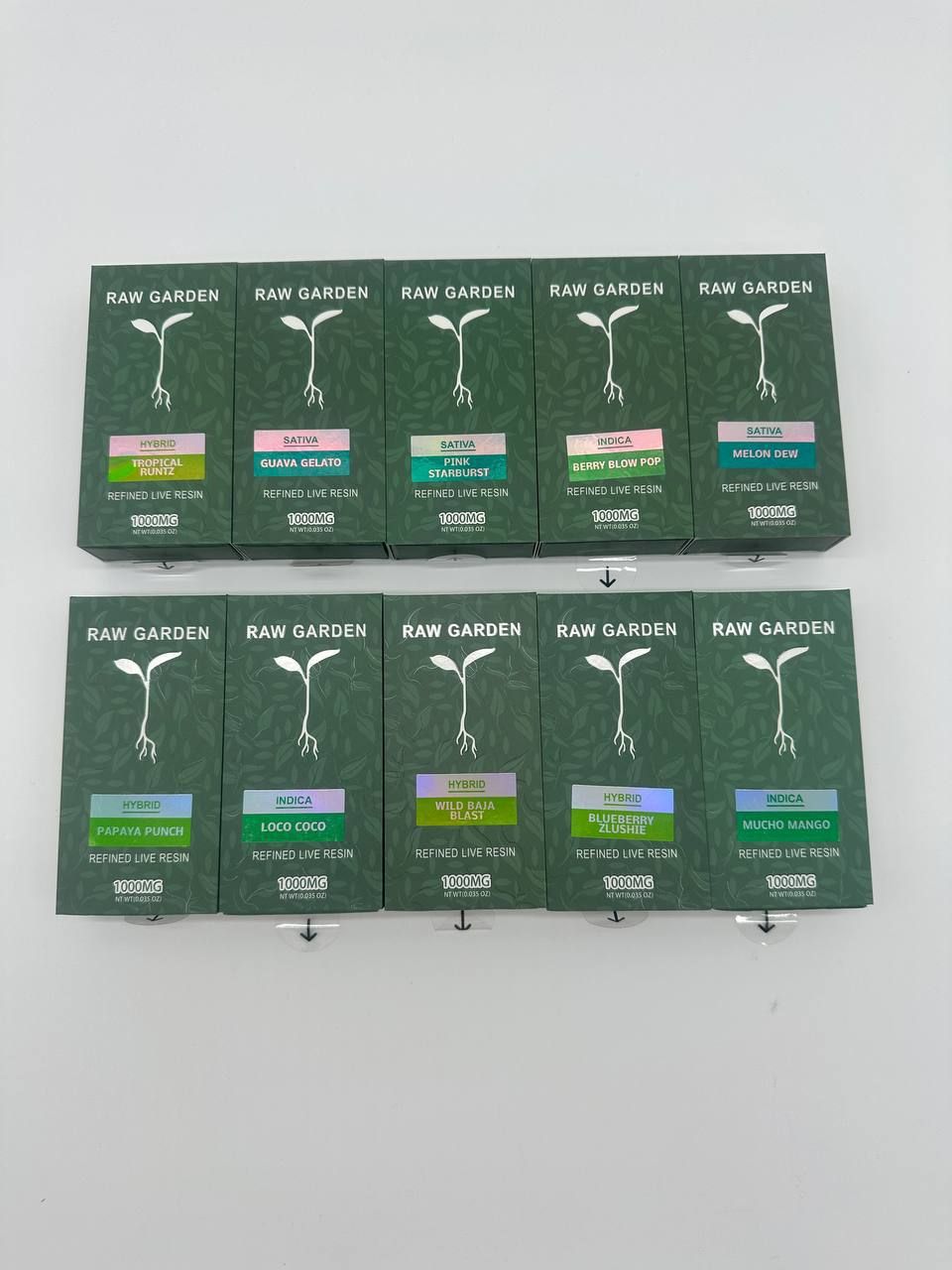 RAW Garden 1G Disposable Refined Live Resin – Bild 4