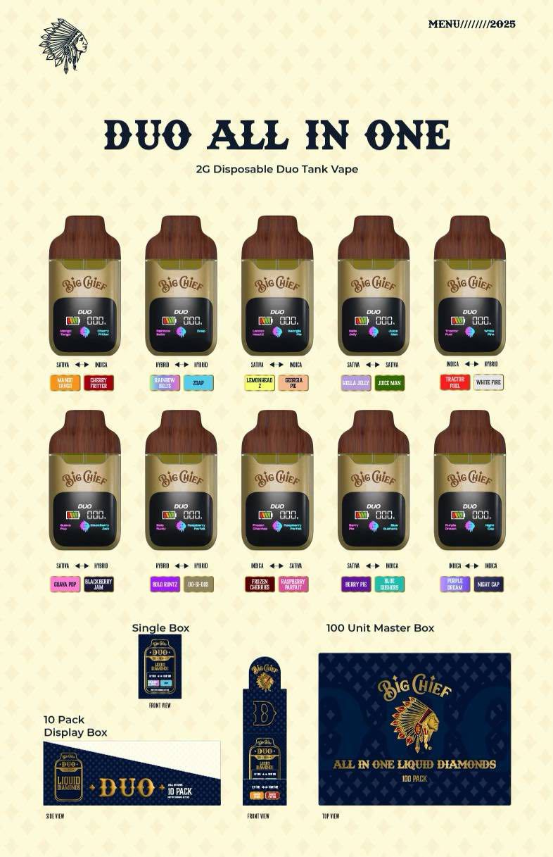 Big Chief Duo 2G Disposable Vapes – All In One - Image 3
