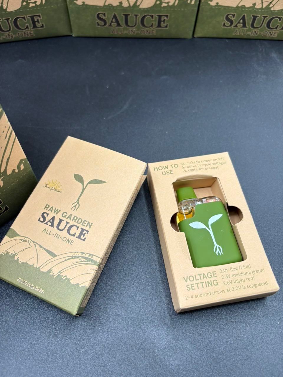 Raw Garden Sauce 1G Disposable – All-In-One – Bild 3