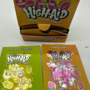 HIGH-AID 500MG POWERED CANNABIS DRINK MIX