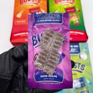 Bursts by Sauce Gummies 100mg