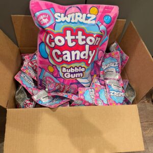 Swirlz Cotton Candy Bubble Gum