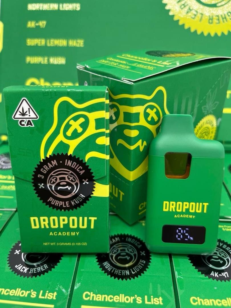 Dropout Academy 3G Disposable – Shatter Hash Dropout Academy 3G Disposable