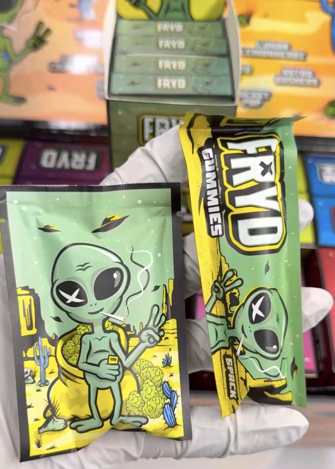 Fryd 3G Disposable + Gummies - Liberty Twisted Tea Edition – Bild 6