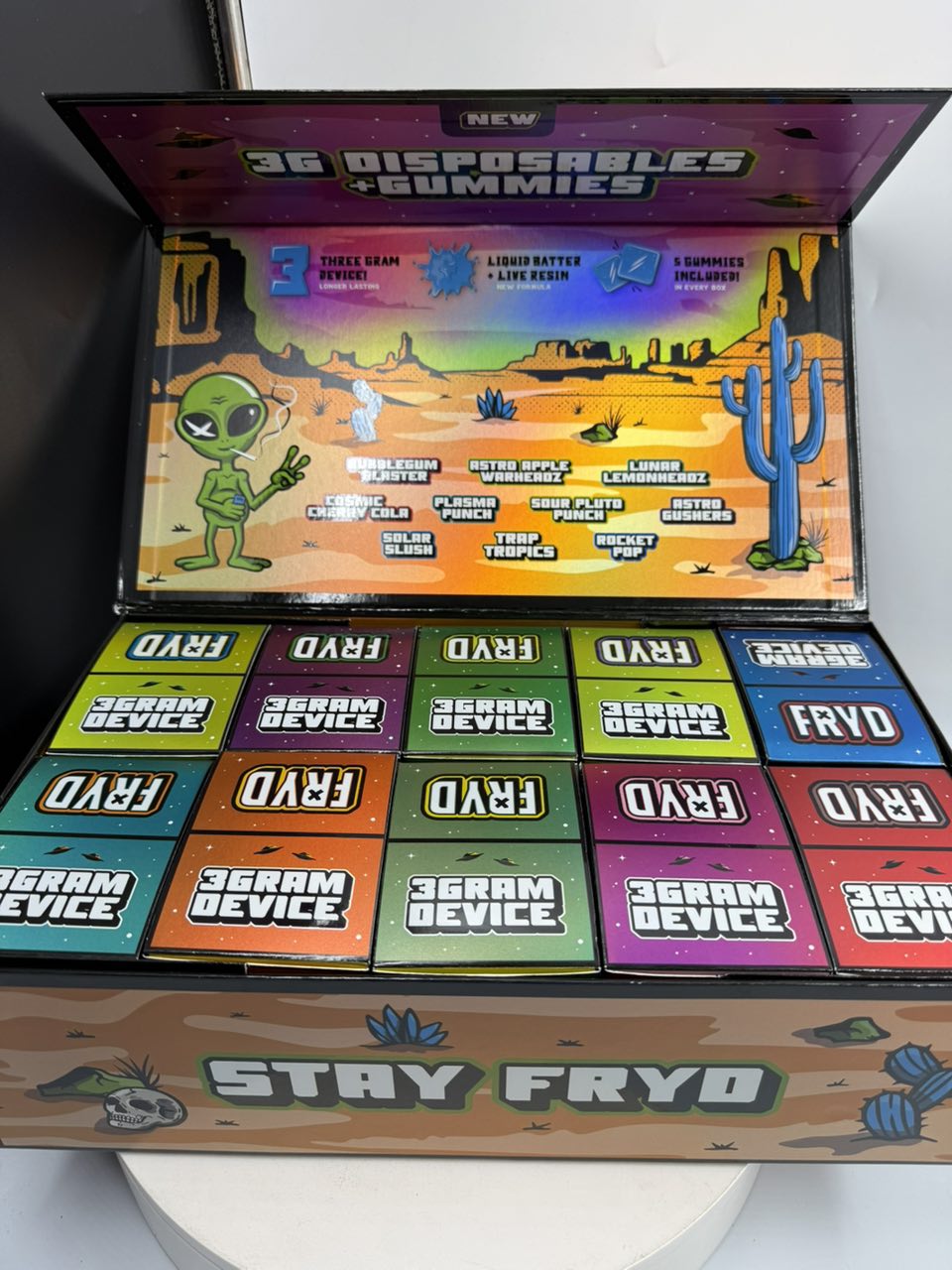 Fryd 3G Disposable + Gummies - Liberty Twisted Tea Edition – Bild 4