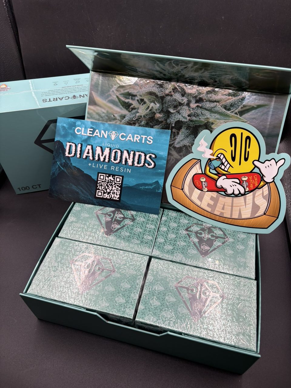 Clean Carts 2G Disposable – Tiffany Blue Edition – Bild 4