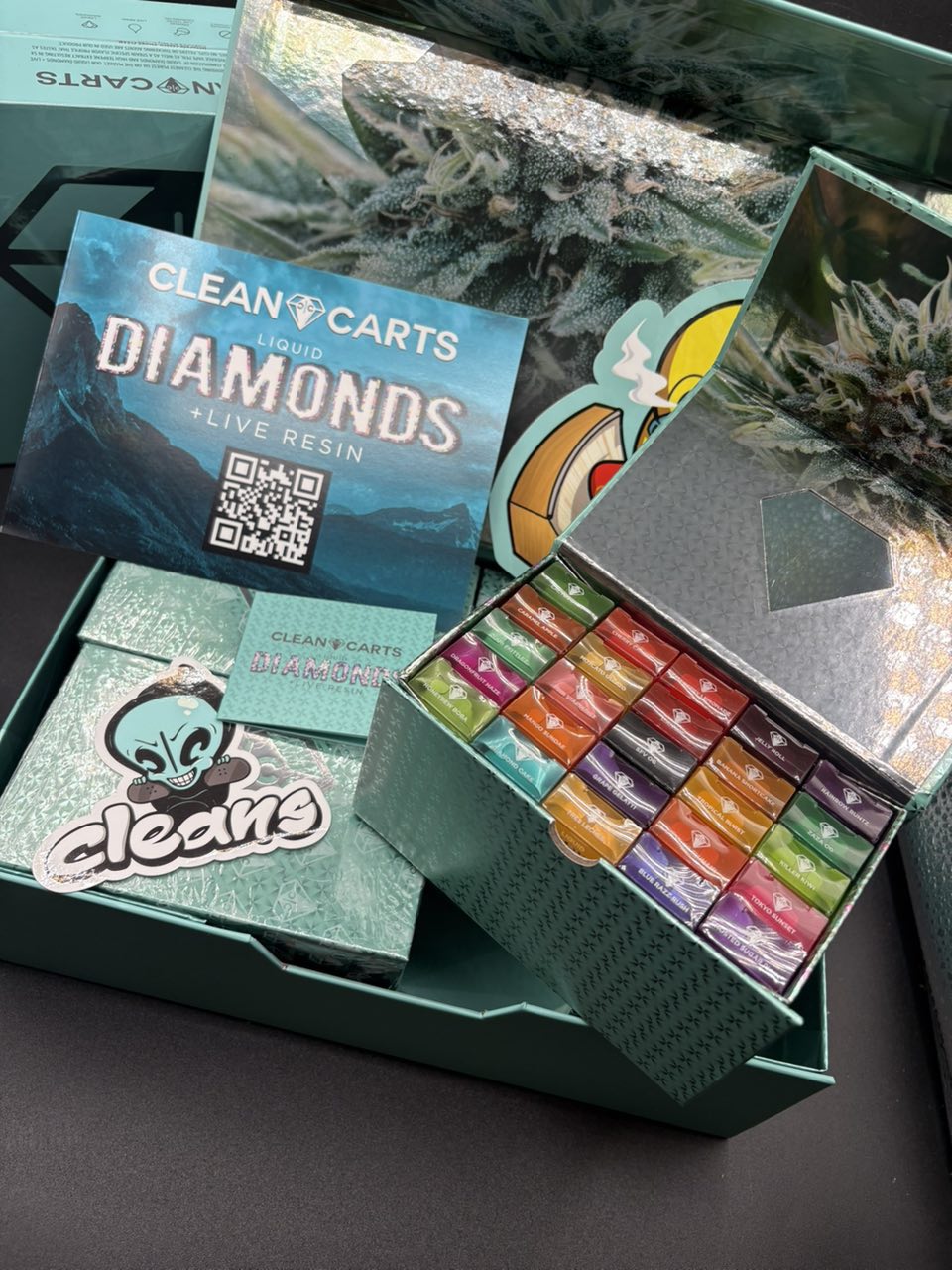Clean Carts 2G Disposable – Tiffany Blue Edition – Bild 3