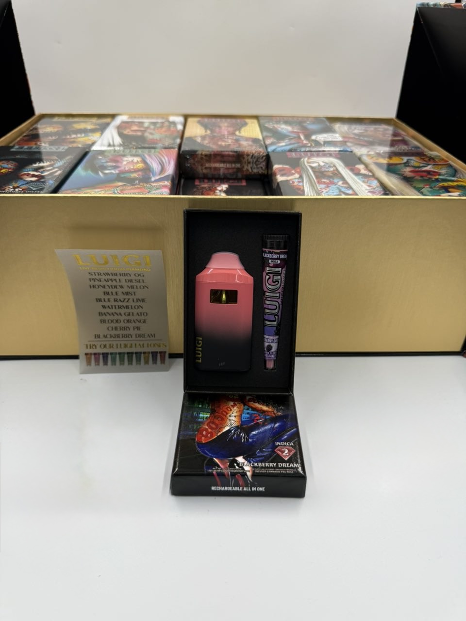 Luigi 2G V5 Disposable With Pre rolls Series 1 - Image 5