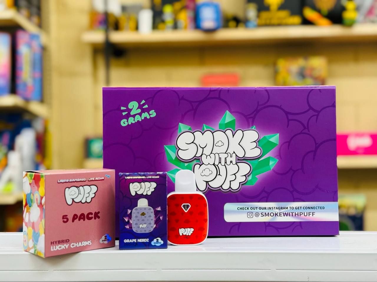 Smoke With Puff 2G Disposable